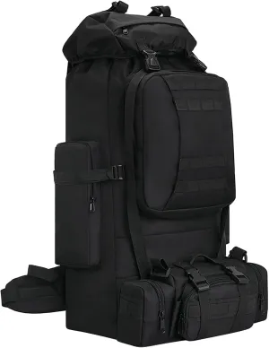 100L Camping Hiking Backpack Molle Rucksack Military Camping Backpacking Daypack