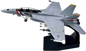 1/100 Scale F-18 F18 VF03 for Strike Fighter Toy Jet Aircraft Metal Military Diecast Plane Model Miniatures Set(F-18(II) VFA-2)