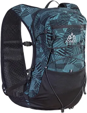 12L Hydration Backpack Vest, Multi-Pocket Design, Breathable and Lightweight Running Backpack for Cycling, Climbing and Hiking
