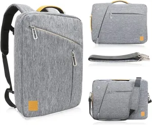 13 14 Inch Hybrid Laptop Backpack Shoulder Bag for MacBook Pro 14/Air 13, Surface Laptop 7, Galaxy Tab S10 S9 S8 Ultra, Dell XPS 13
