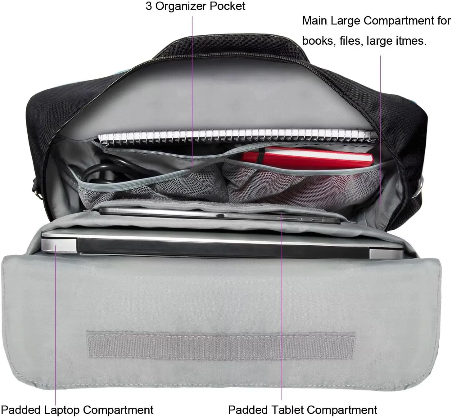 17.3 Inch Laptop Bag Compatible with ROG Strix G18 G17, Strix Scar 18 17, Compatible with TUF Gaming A17 F17