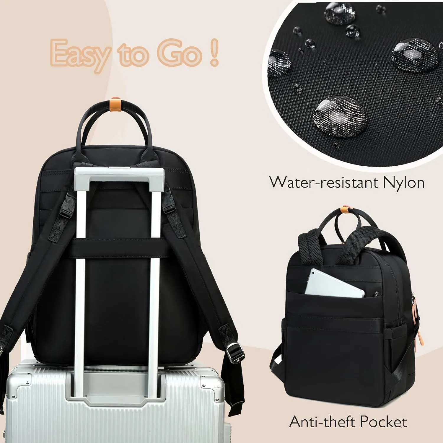 18 Pockets Diaper Bag Backpack with Waterproof Pockets and Stroller Buckle, Convertible Tote Bag (XL Green)