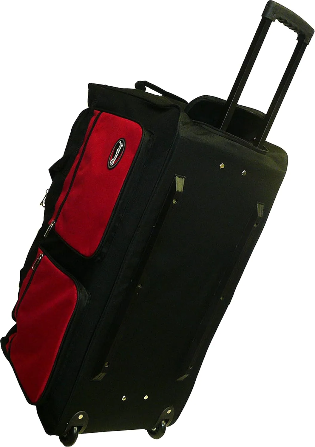 20"/30"/36"/40" Rolling Duffle Bag Travel Wheeled Luggage Suitcase (Red, 30-inch)