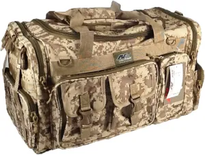 26" 3800cu.in Tactical Duffel Range Bag TF126 DMTAN Digital Camouflage (Tan)