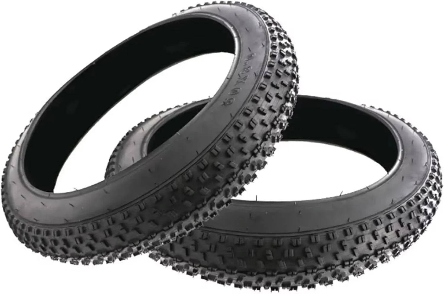 2pcs Bike Fat Tire 76-406/20x3.0 for e Bike | 20 x 3.0 Tire | 20" Electric Bike Tires | Replacement Tire Compatible with Urban Mountain or Three-Wheeled | 30 PSI