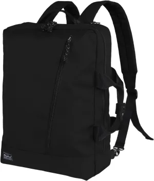 3 in 1 Laptop Backpack for Men Women, Convertible Messenger Bag Backpack, Smart Business Casual Water-Resistant, Black
