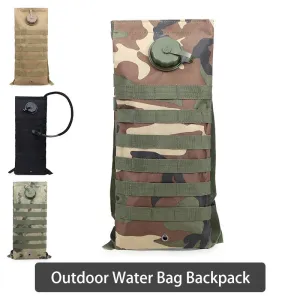 3L Tactical Water Bag - Military Hiking Camping Water Storage Bladder Hydration Backpack Pouch