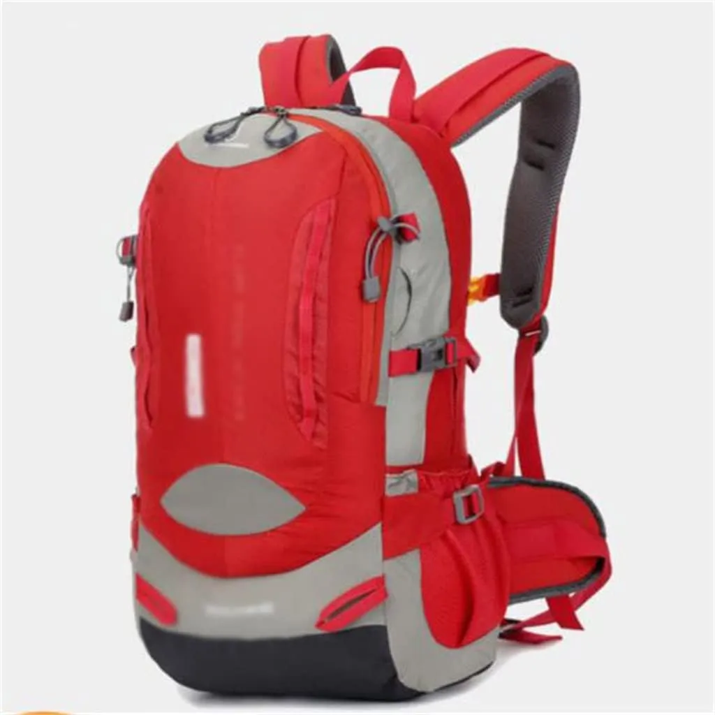 40L Camping Mountaineering Backpack Hiking Backpack Travel Bag Multifunctional Outdoor Backpack(E)