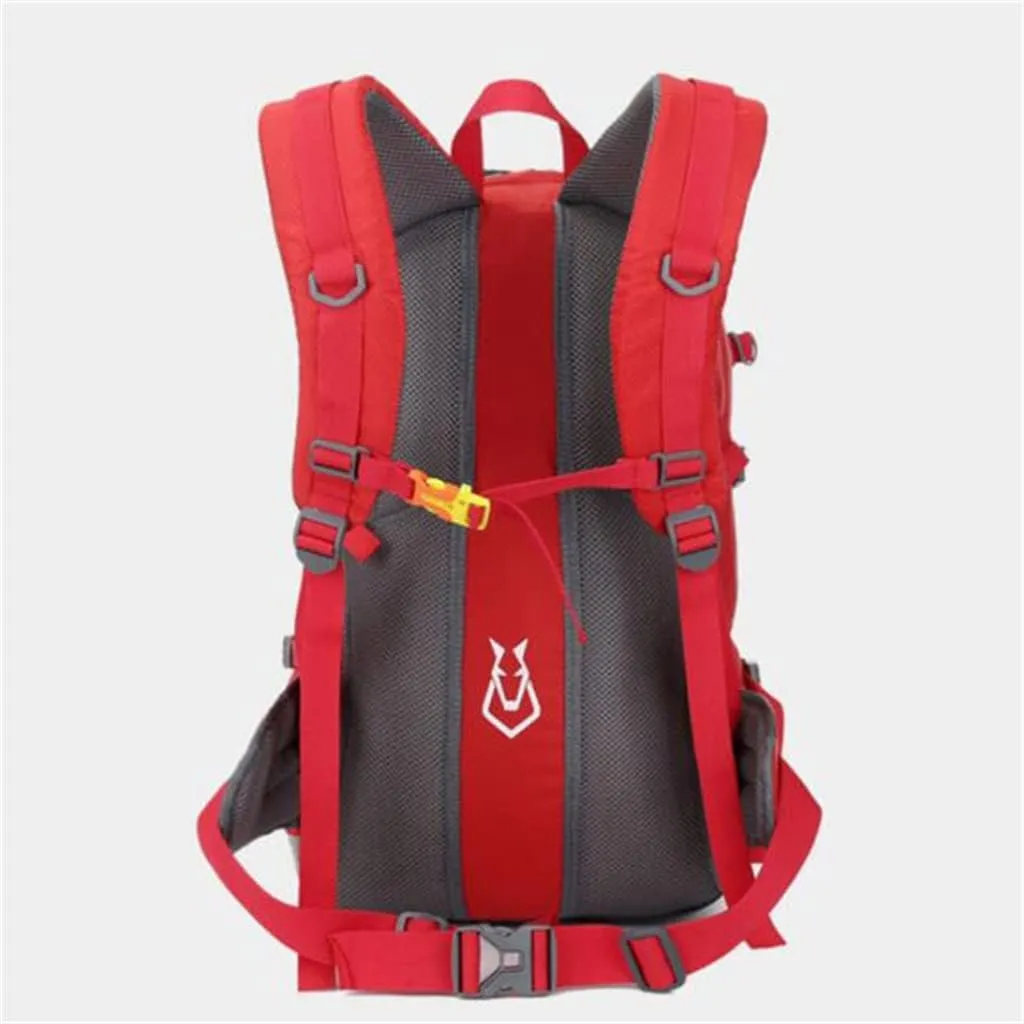 40L Camping Mountaineering Backpack Hiking Backpack Travel Bag Multifunctional Outdoor Backpack(E)