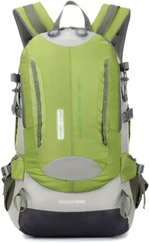 40L Camping Mountaineering Backpack Hiking Backpack Travel Bag Multifunctional Outdoor Backpack(E)