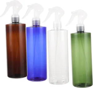 4pcs Travel Perfume Spray Bottles Leak Containers for Liquids for Travel Backpack and Purse Transparent