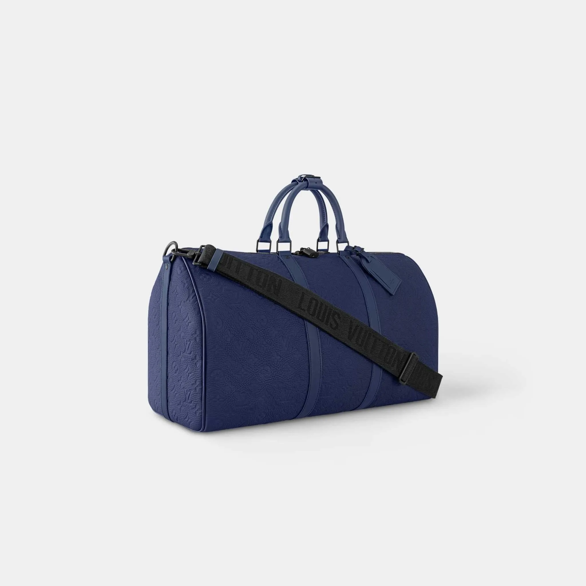 50 Satisfied clients Monogram-embossed Keepall Markdown Leather Taurillon Bandoulière