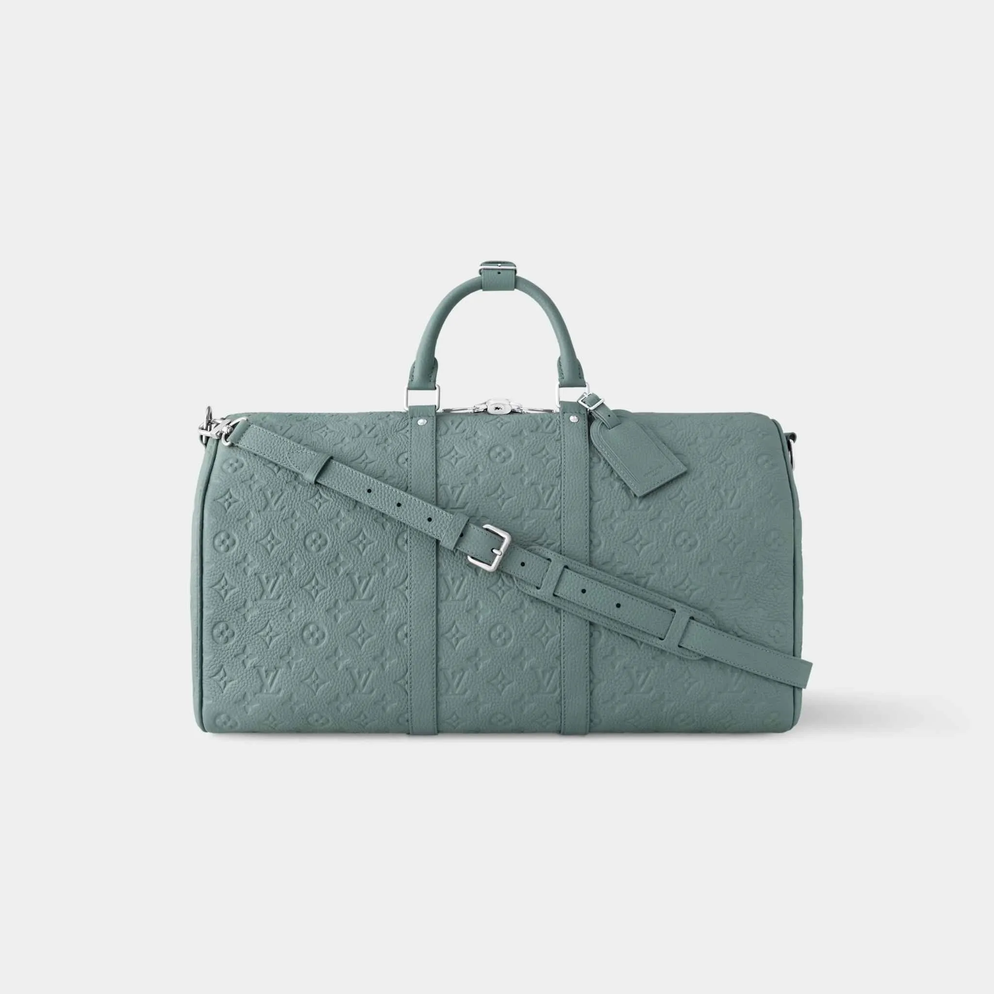 50 Satisfied clients Monogram-embossed Keepall Markdown Leather Taurillon Bandoulière