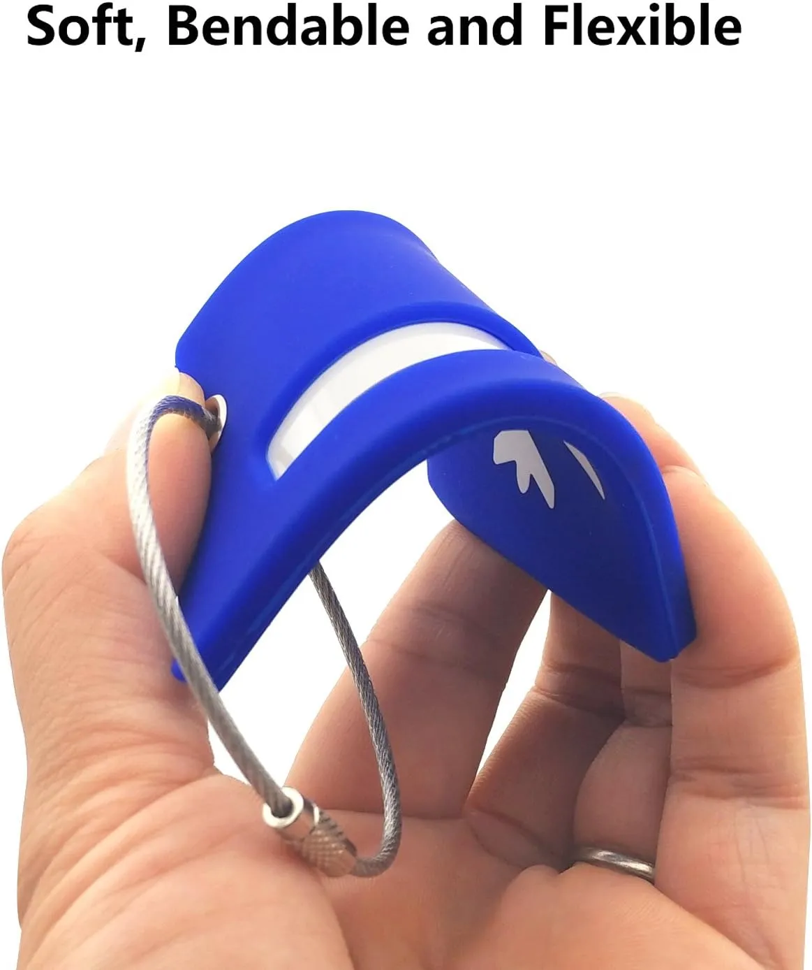 5Pack Silicone Luggage Tag with Name ID Card Perfect to Quickly Spot Luggage Suitcase by Ovener