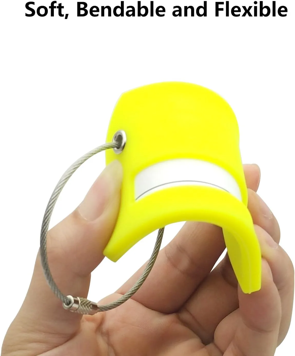5Pack Silicone Luggage Tag with Name ID Card Perfect to Quickly Spot Luggage Suitcase by Ovener