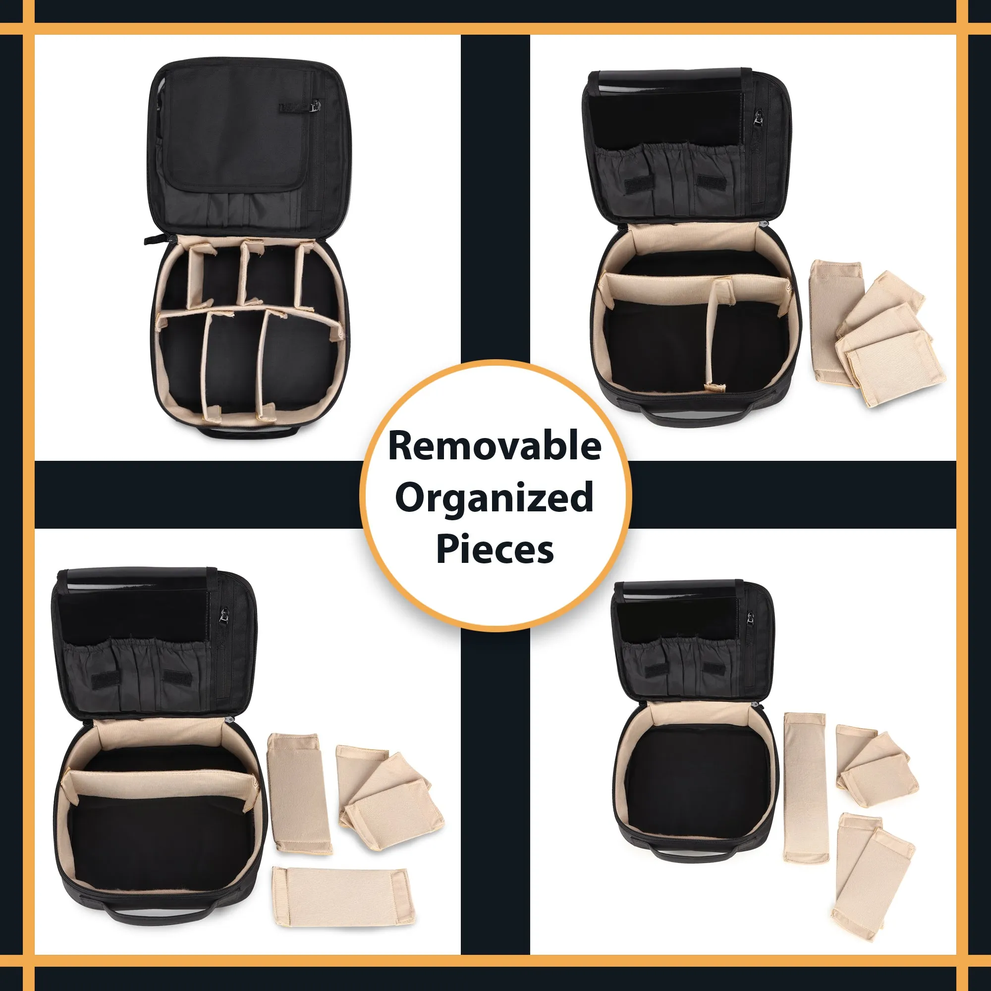 Adjustable Cosmetic Makeup Storage Organizer