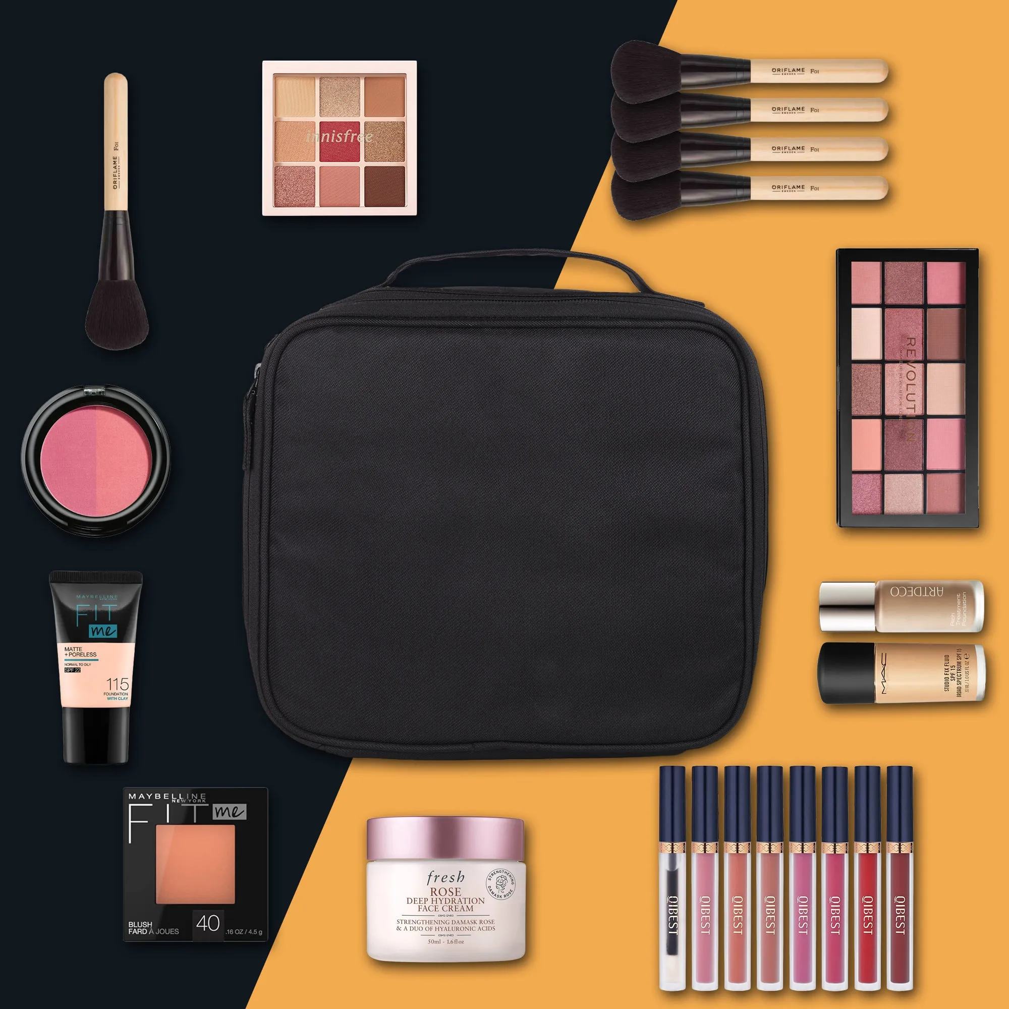 Adjustable Cosmetic Makeup Storage Organizer