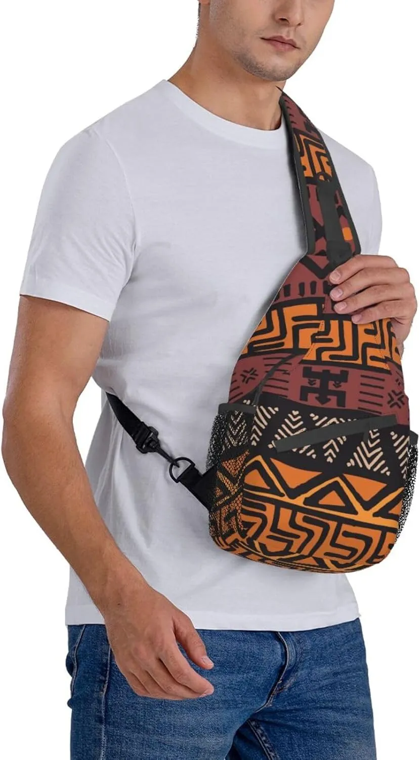 Adorable Sloth Crossbody Bag Chest Shoulder Bag Small Casual Backpack Suitable For Women Men Hiking