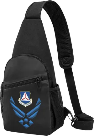 Air Force Civil Air Patrol Travel Hiking Bag Cross Chest Bag Diagonally