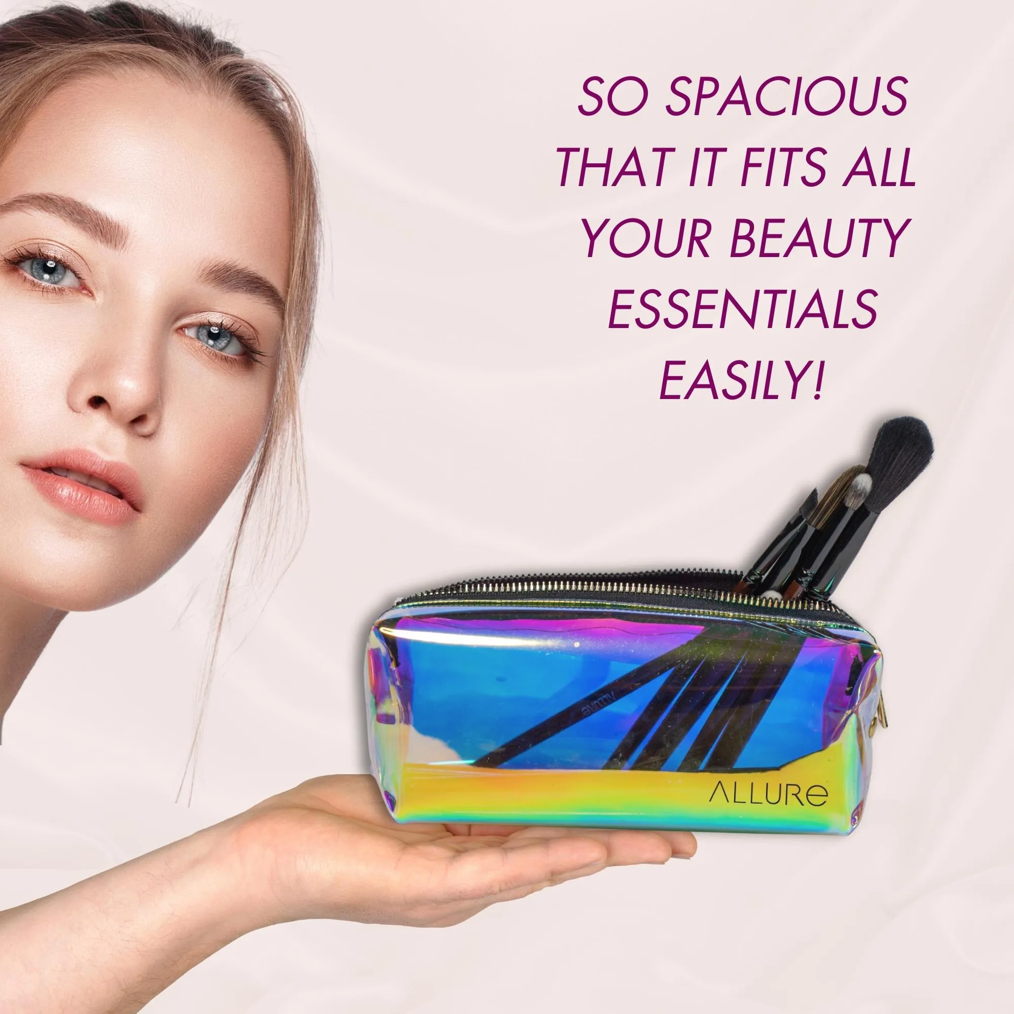 Allure holographic pouch 1988