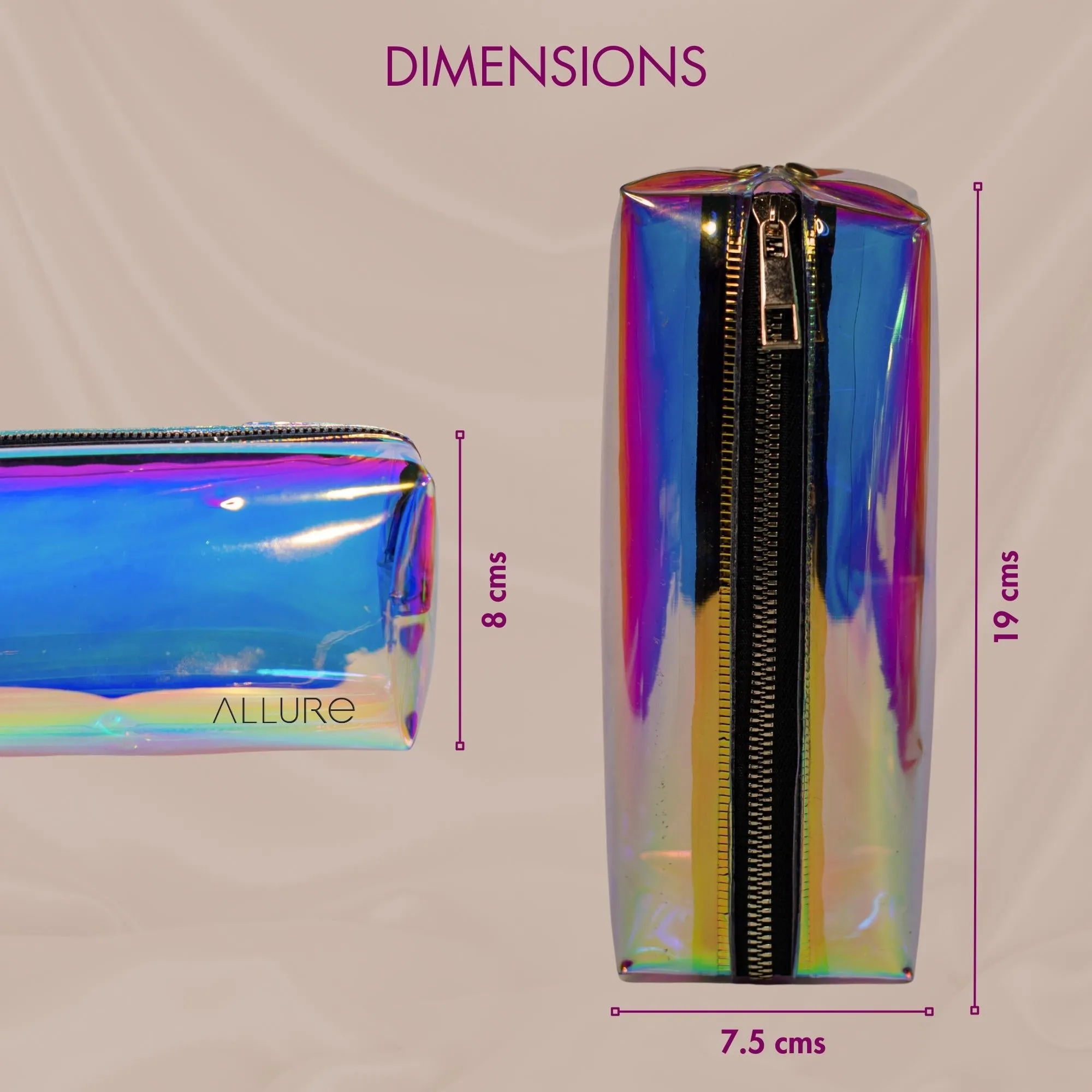 Allure holographic pouch 1988