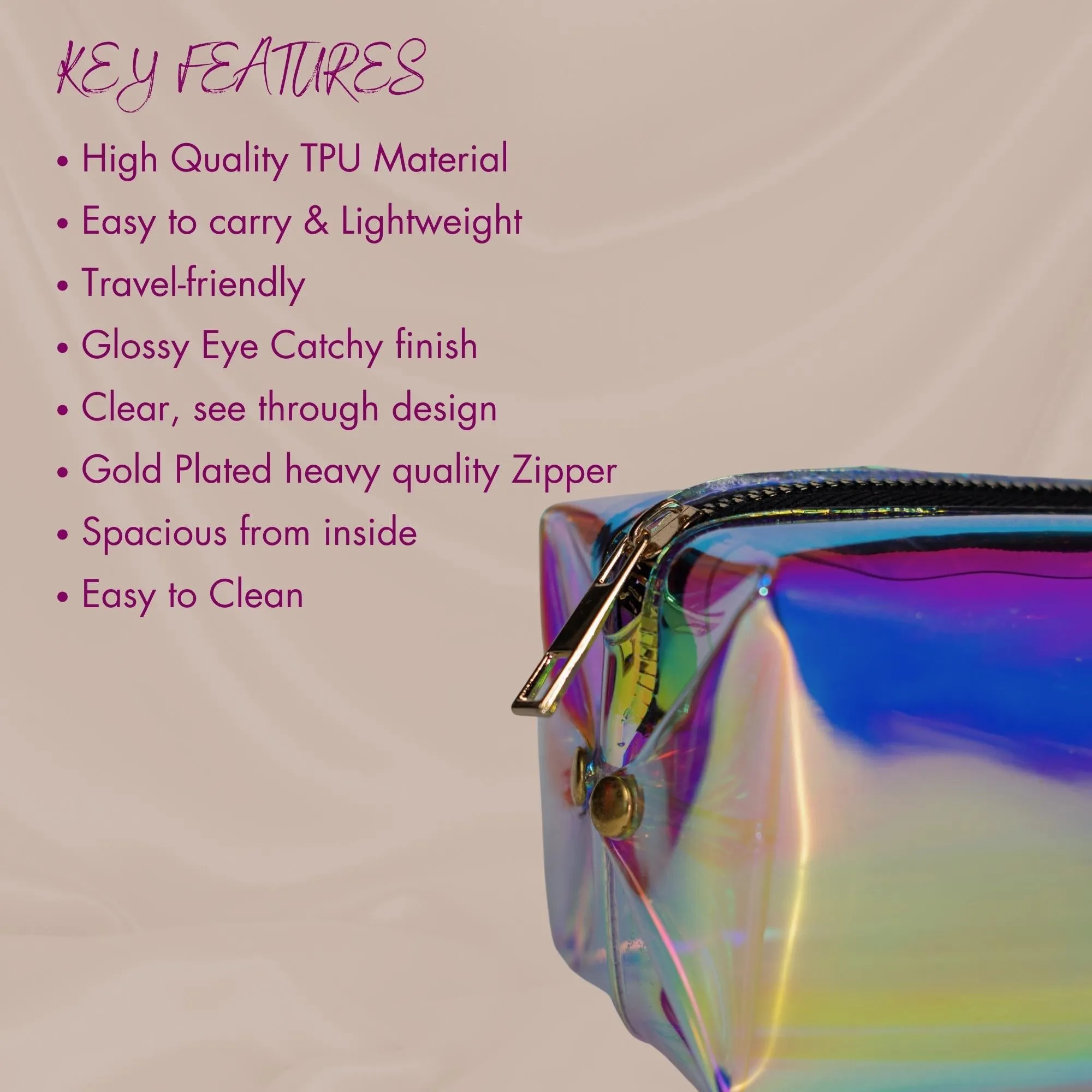 Allure holographic pouch 1988