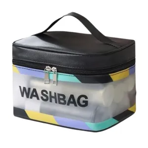Allure Travel Essentials Wash Bag - Black