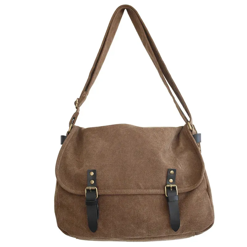 Almer | Stylish Vintage Messenger Bag for Travel and Everyday Use