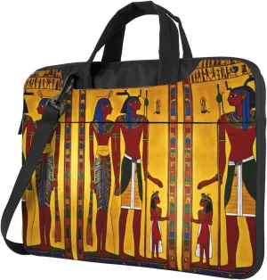 Ancient Egypt Tribe Series Print Trendy Oxford Cloth Laptop Bag - Versatile Laptop Case,Messenger Bag, Shoulder Bag