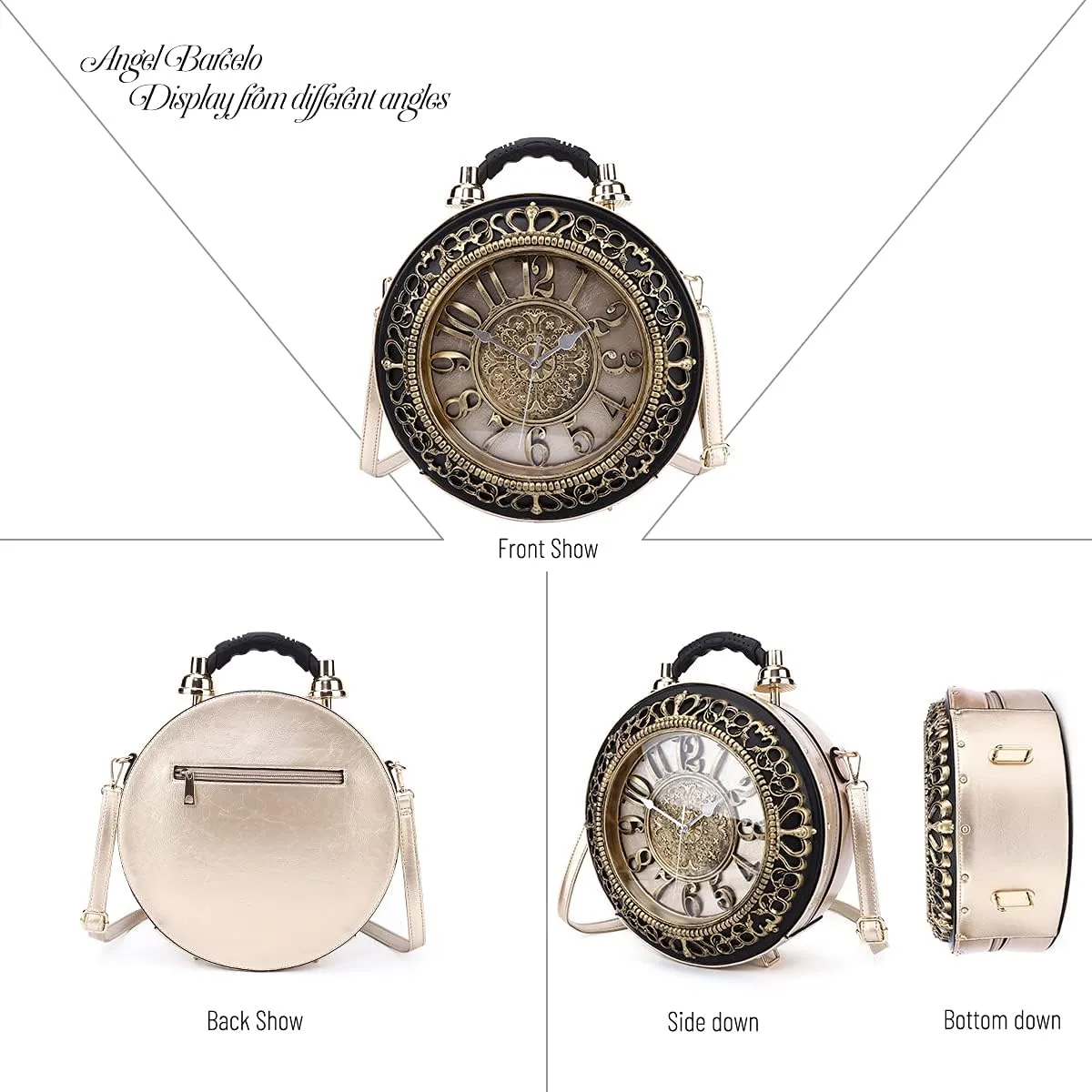 Angel Barcelo Crossbody Purse and Handbags for Women Fashion Ladies Shoulder Bag