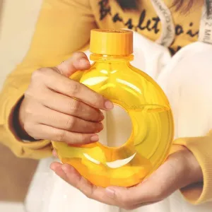 Anti-Fall Donut Water Bottle - Fun Creative Design