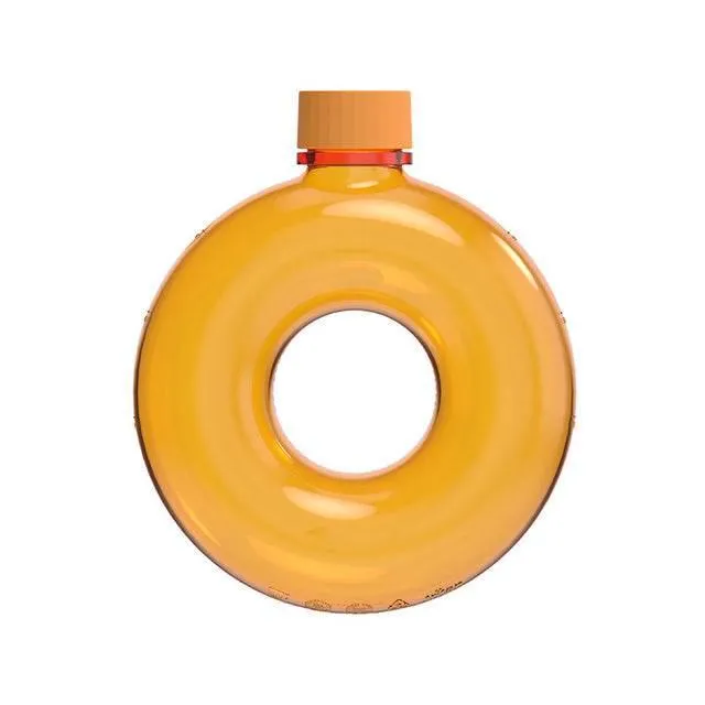 Anti-Fall Donut Water Bottle - Fun Creative Design