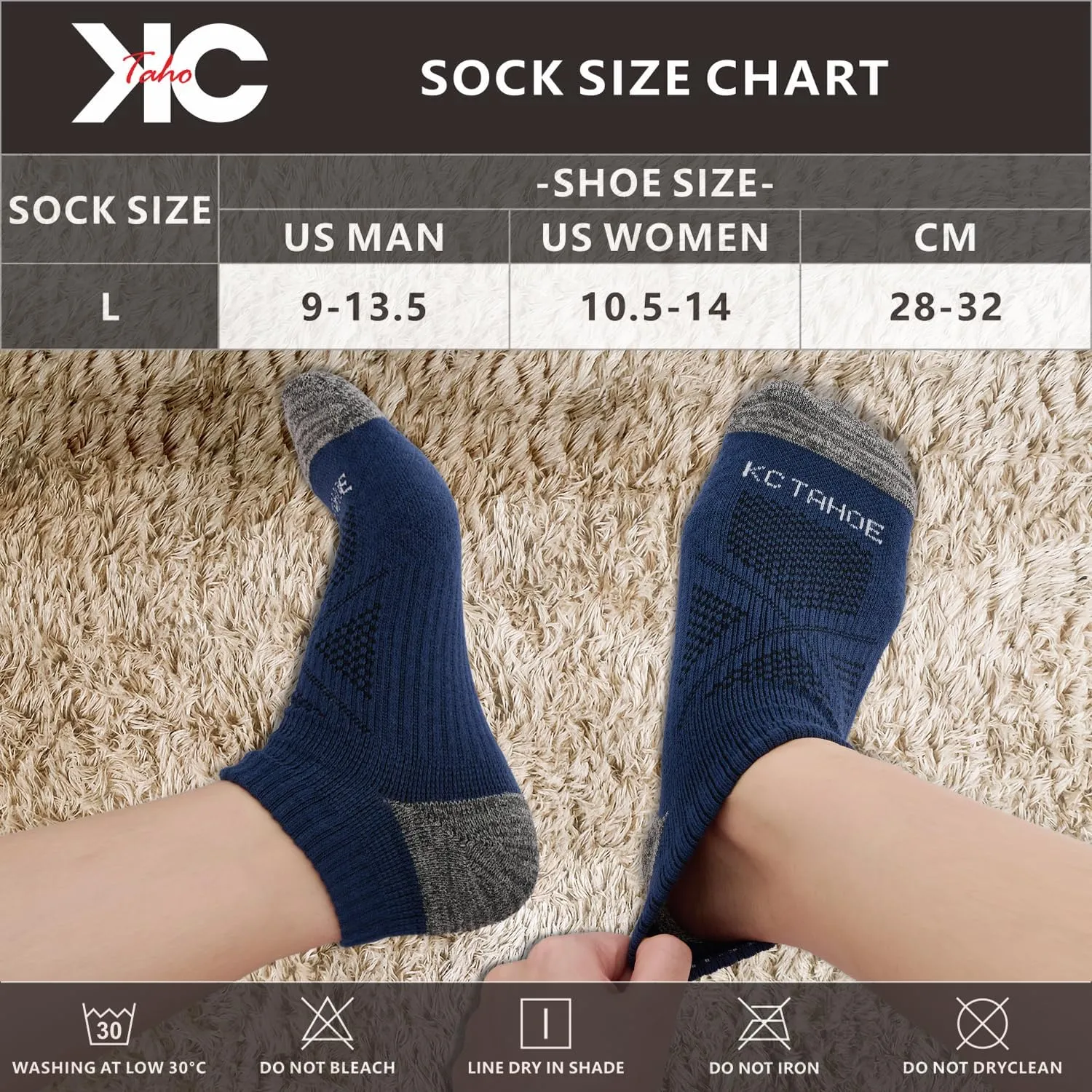 Anti-odor Low Cut Ankle Socks For Men & Women (4 Pairs) Cushioned Arch Support Socks