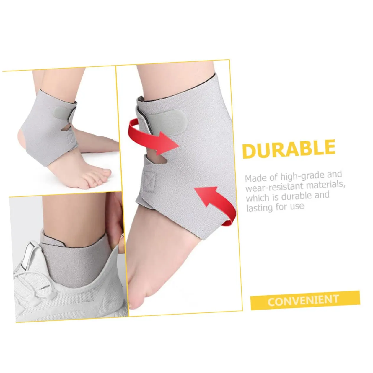 Anti-spray Ankle Guard Pressure Swelling Protectors Ankle Wraps Guard High Gym Elastic Outdoor Women Calf Compression Compression Men Protector Support Sleeve Shin Grey