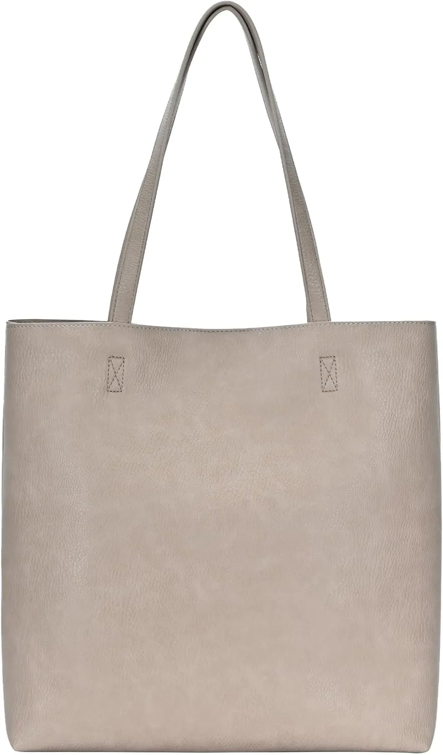 Antik Kraft Olivia Tote | Vegan Leather Tote Bag for Women, Top-Handle Shoulder Bag | 14.5L x 4.5W x 14.5H