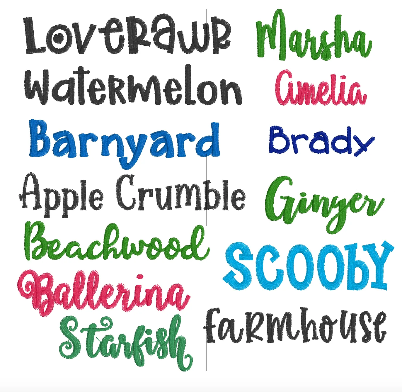 Apple Shaker Bag Tag