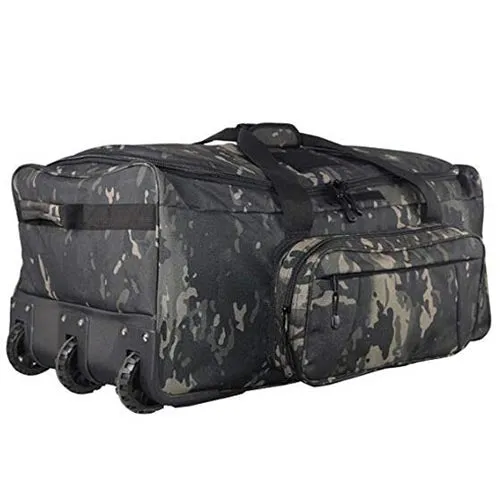 ARMYCAMO | Wolfwarriorx | L&Q army Wheeled Deployment Trolley Duffel Bag