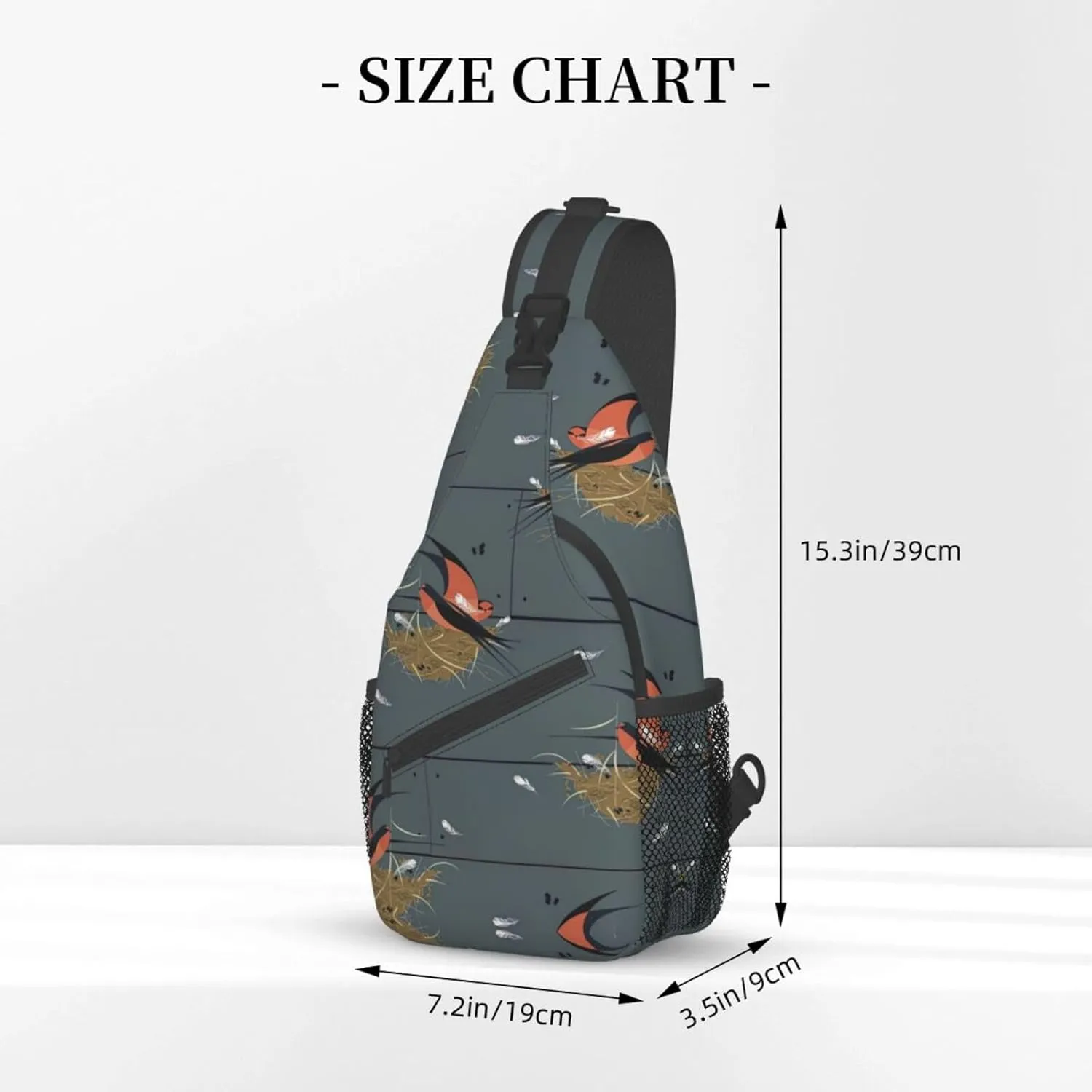 Astronaut Crossbody Bag Chest Shoulder Bag Small Casual Backpack Suitable For Women Men Hiking
