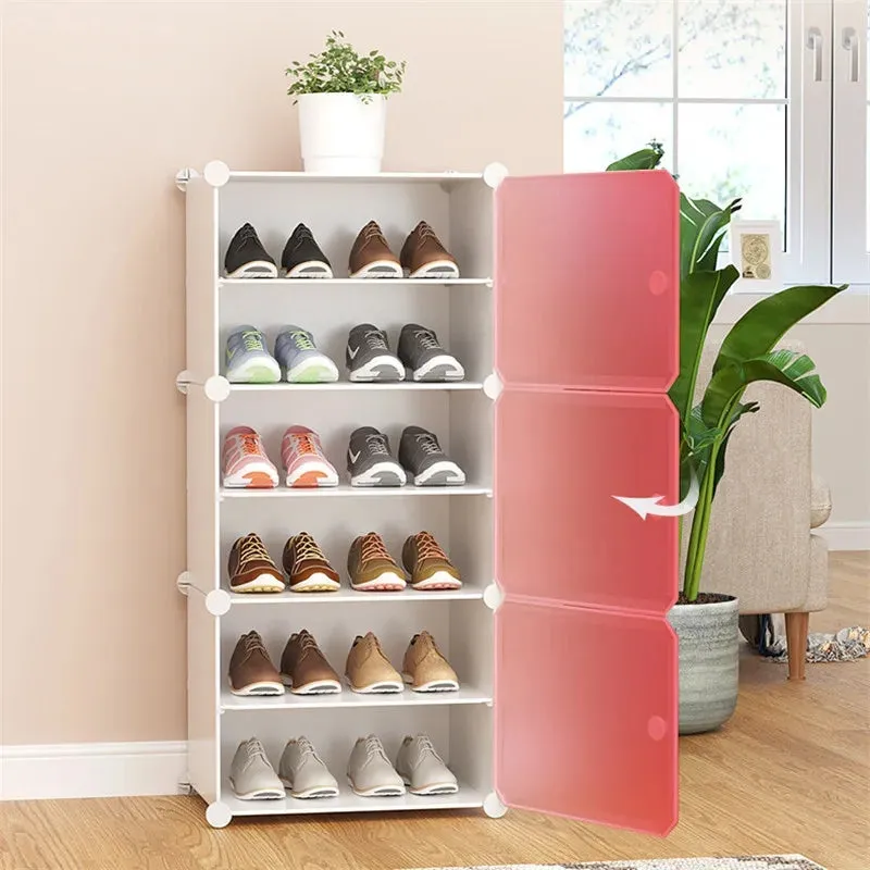 Attachable Cube Cabinets & Shoe rack