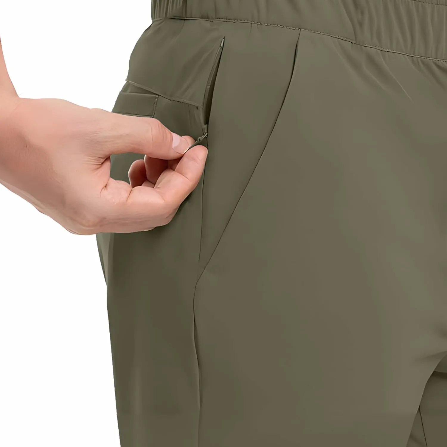 ATTBEA Men's 2 in 1 Running Shorts with Liner 5" Quick Dry Workout Gym Sports Shorts with Pockets