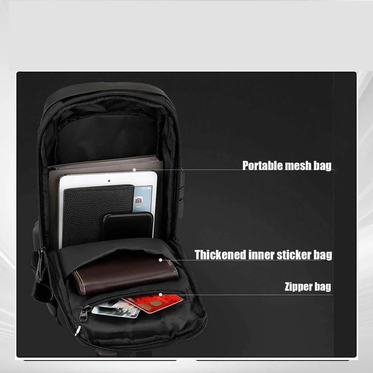Auricz Sling Bag,Auricz Carbon Fiber Sling Bag,Carbon Fiber Streamline Anti-Theft Sling Bags,USB Waterproof Shoulder Bags