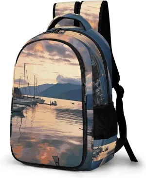 Backpack For Women Men Casual Travel Daypacks Evening in Vancouver Rucksuck For Work Cute Laptop Backpack