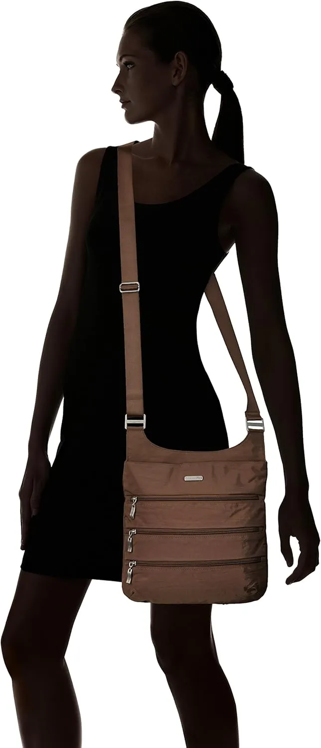 Baggallini Big Zipper Travel Crossbody Bag