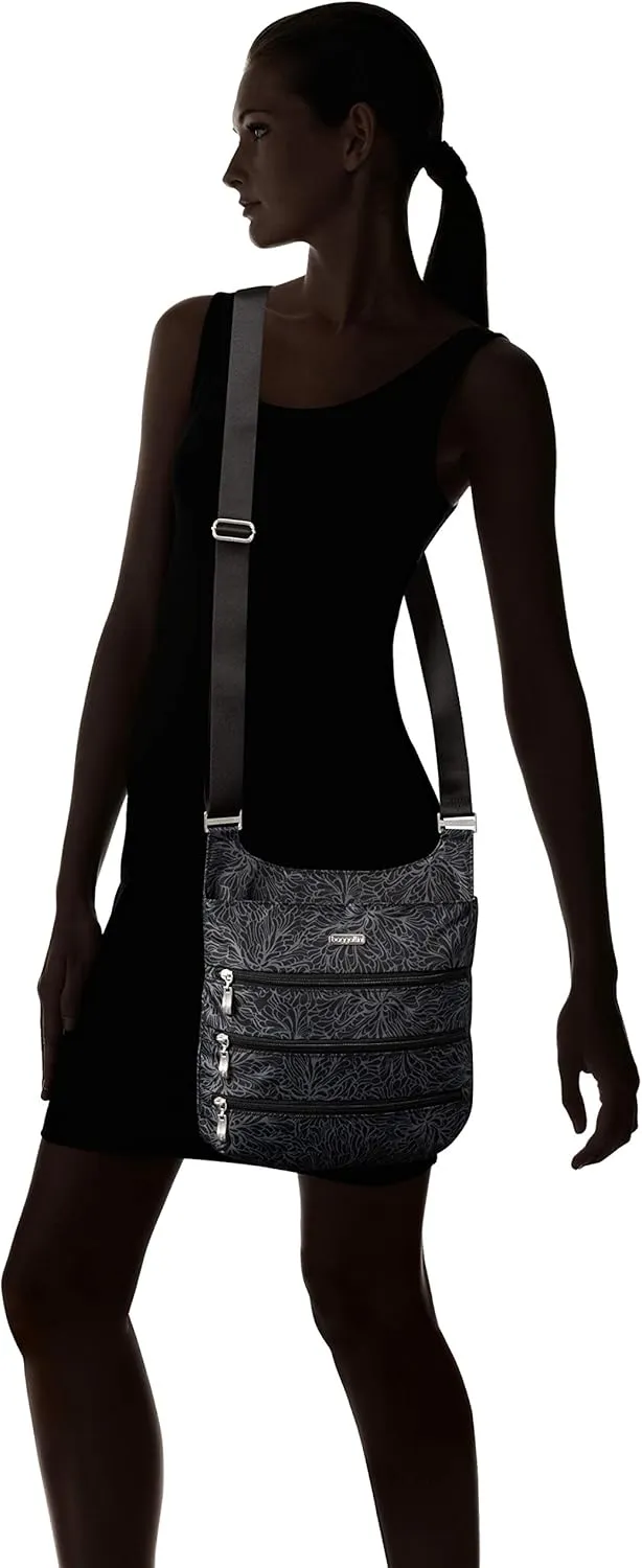 Baggallini Big Zipper Travel Crossbody Bag
