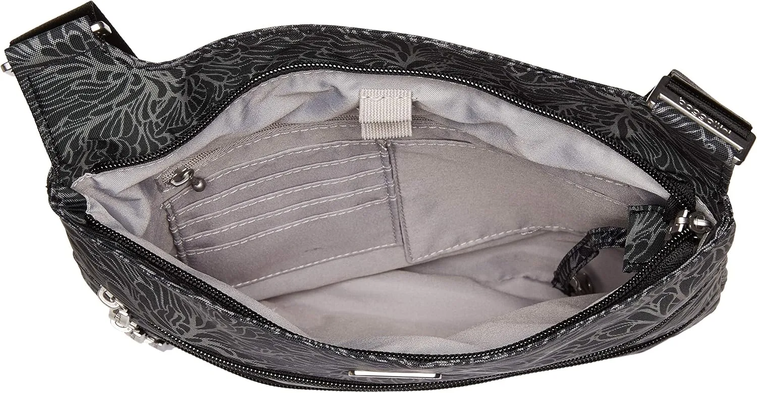 Baggallini Big Zipper Travel Crossbody Bag