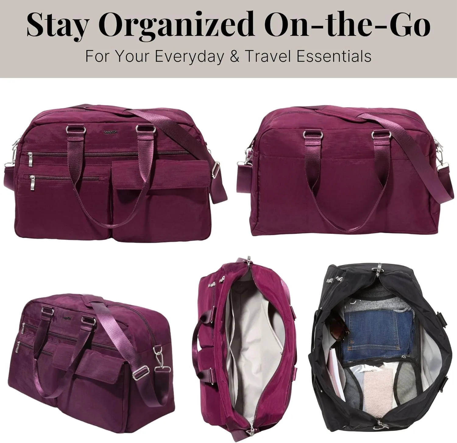 Baggallini Modern Everywhere Travel Duffel
