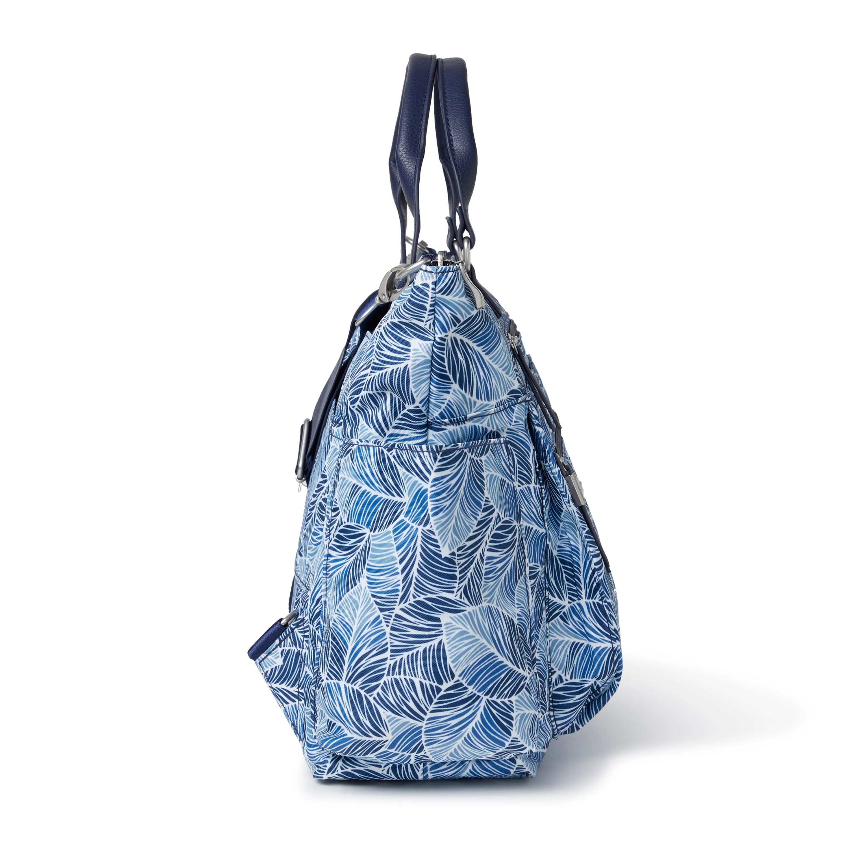 Baggallini Women's 3-in-1 Convertible Backpack with RFID Phone Wristlet