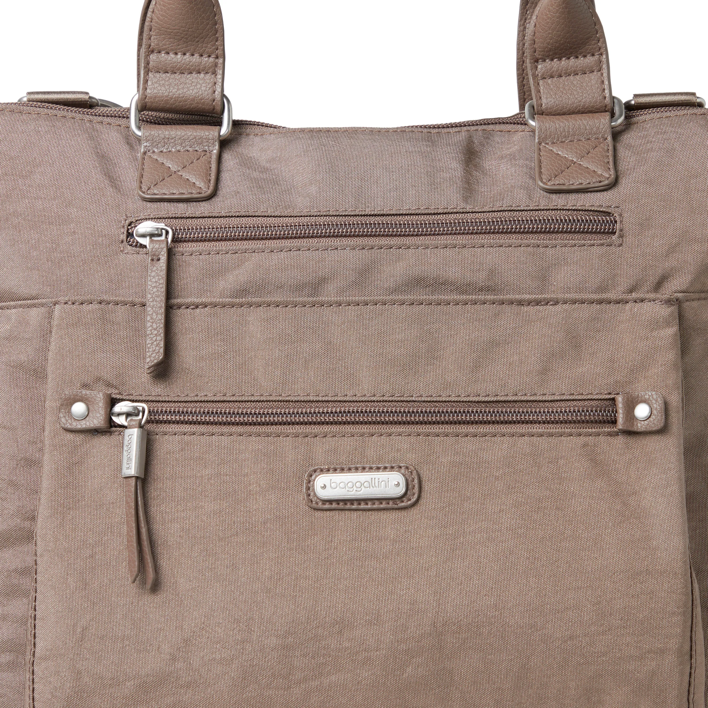 Baggallini Women's 3-in-1 Convertible Backpack with RFID Phone Wristlet