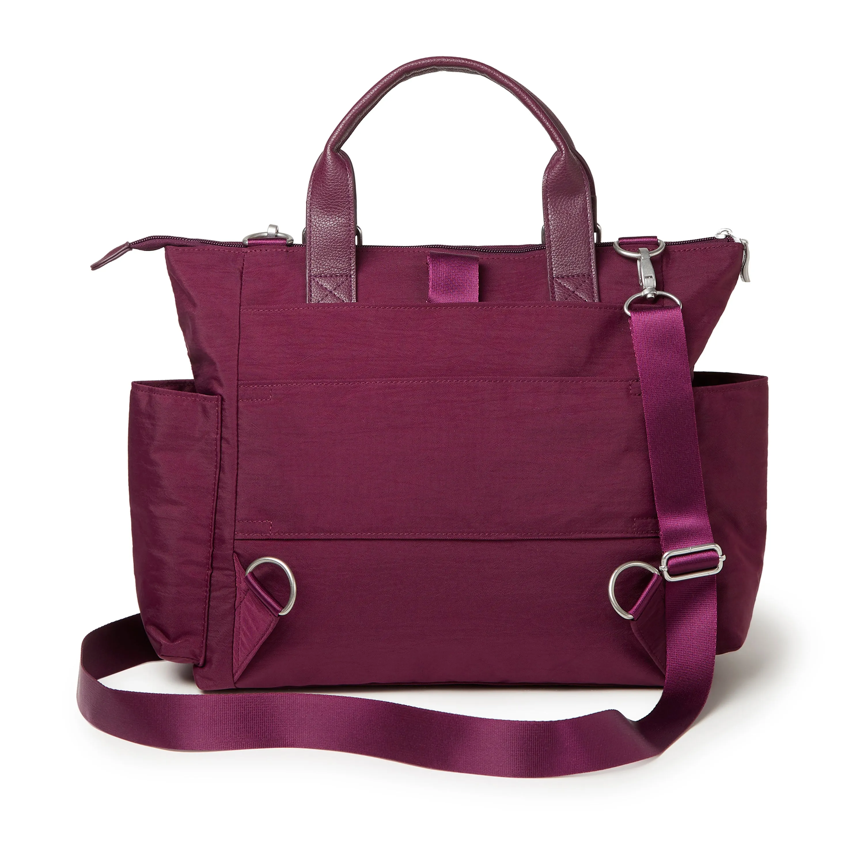 Baggallini Women's 3-in-1 Convertible Backpack with RFID Phone Wristlet