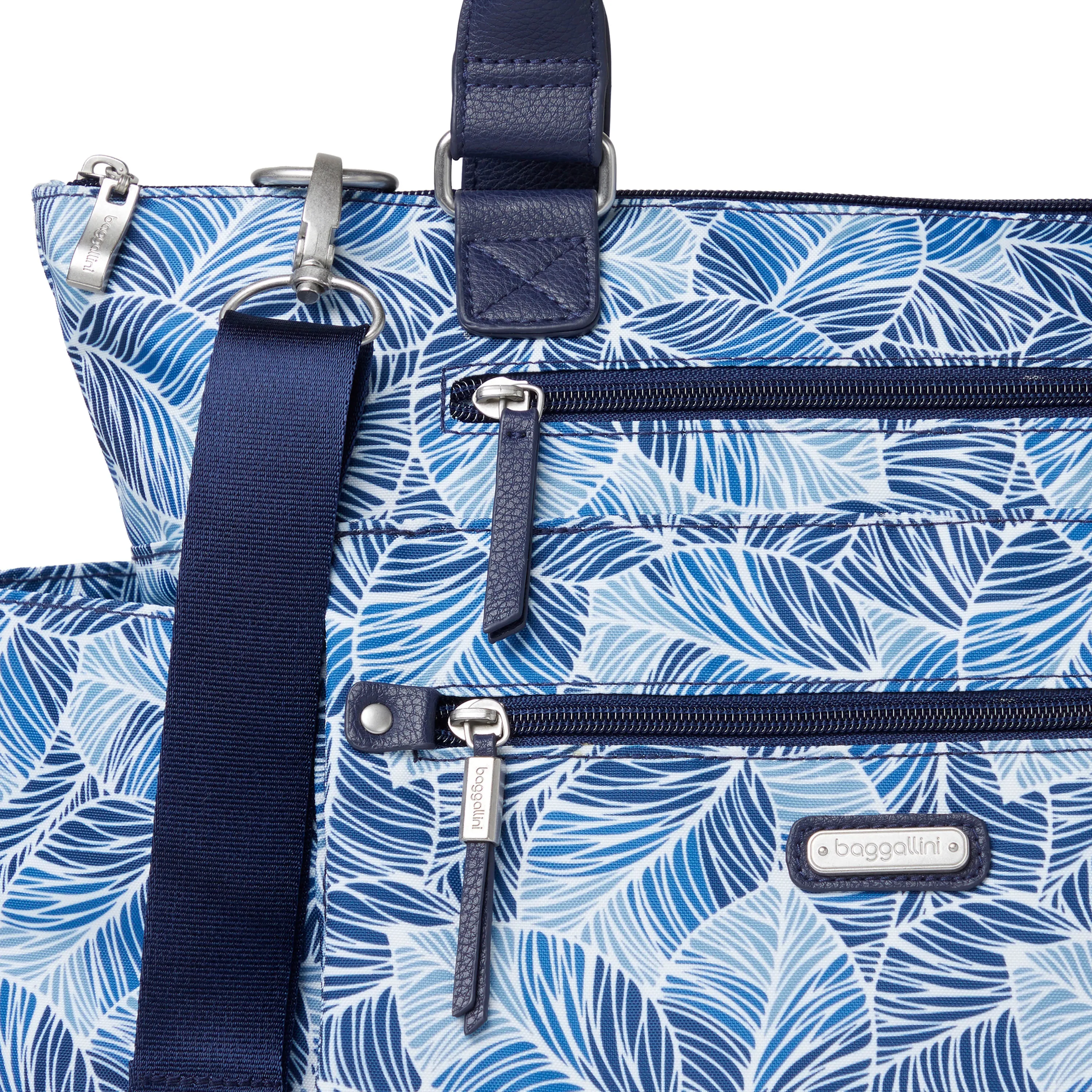 Baggallini Women's 3-in-1 Convertible Backpack with RFID Phone Wristlet
